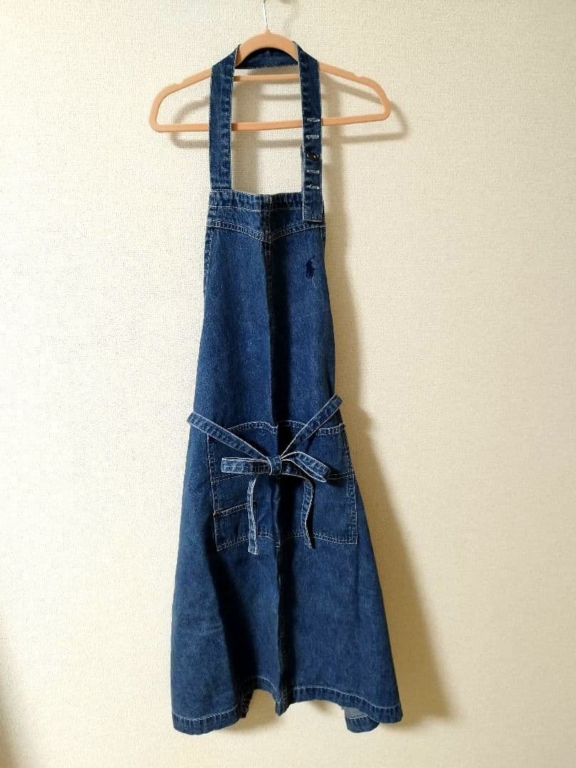 【美品】ポロ・ラルフ・ローレン★デニム★エプロン