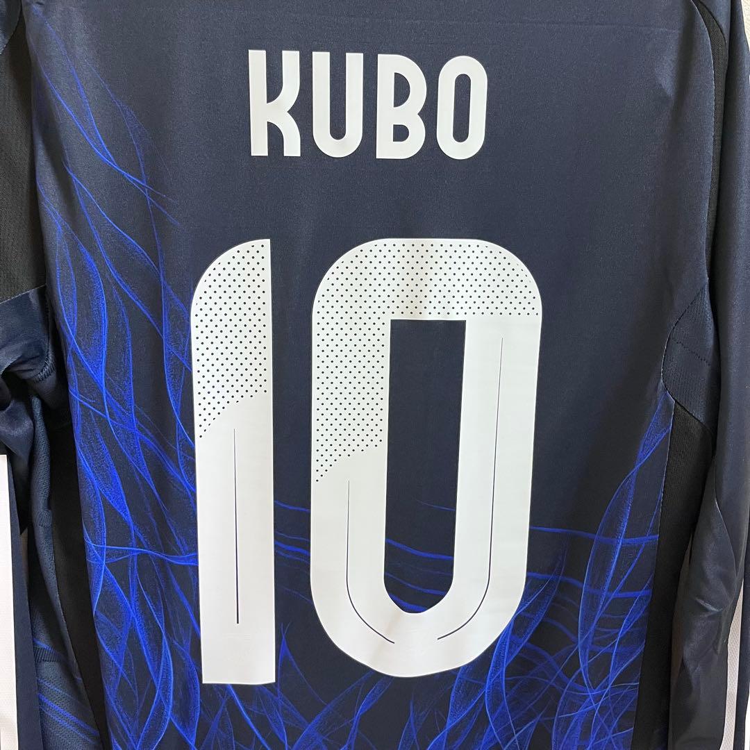 【新品未使用】サッカー　日本代表　久保建英　ユニフォーム　長袖　Mサイズ　10番