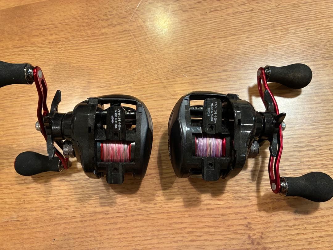 ダイワ　スマックレッドチューン100SH2台セット　アナゴ、カワハギ、湾フグ