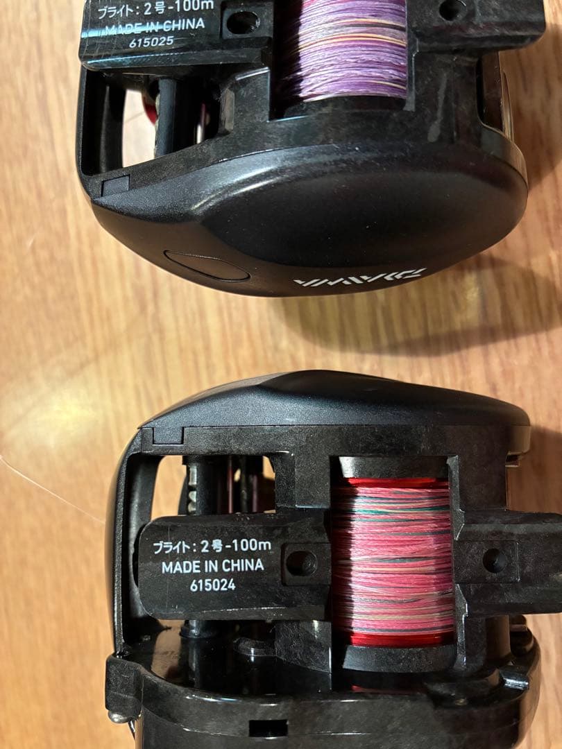 ダイワ　スマックレッドチューン100SH2台セット　アナゴ、カワハギ、湾フグ