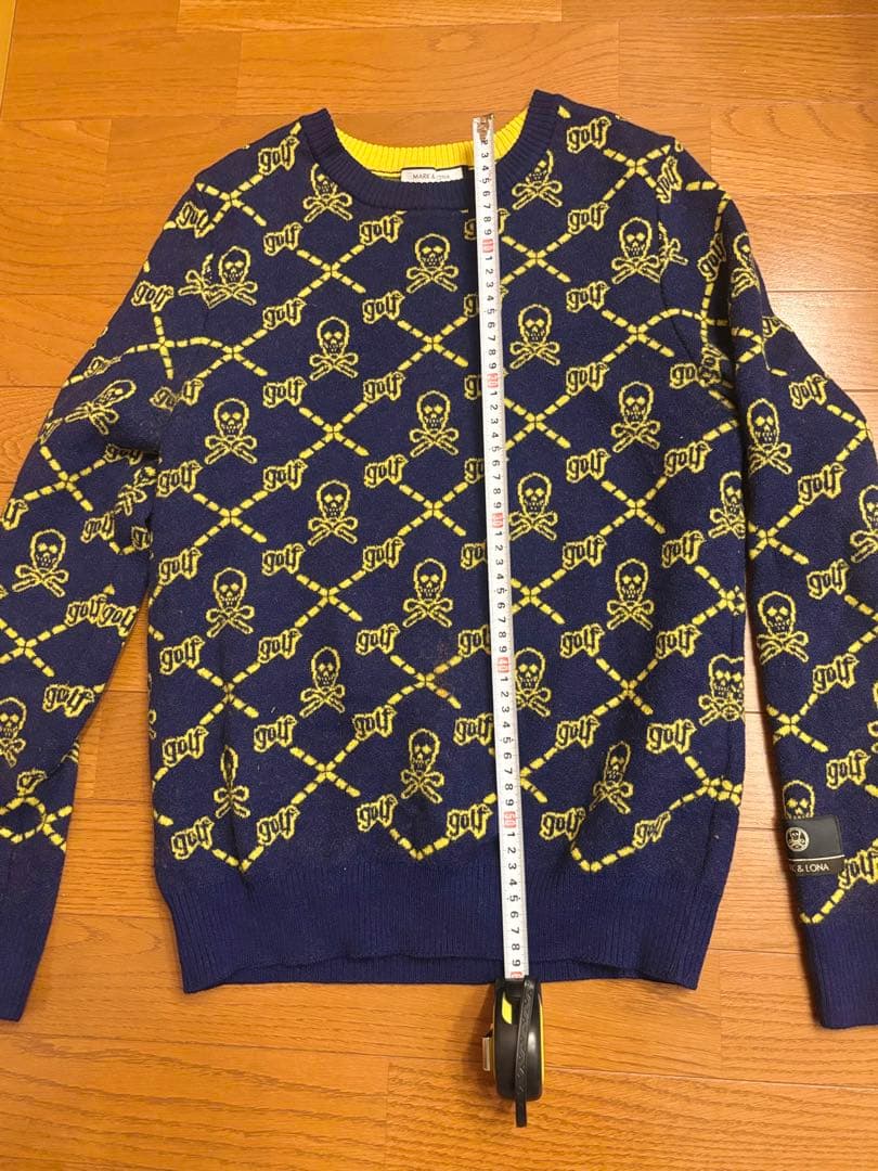MARK & LONA スカルデザイン セーター