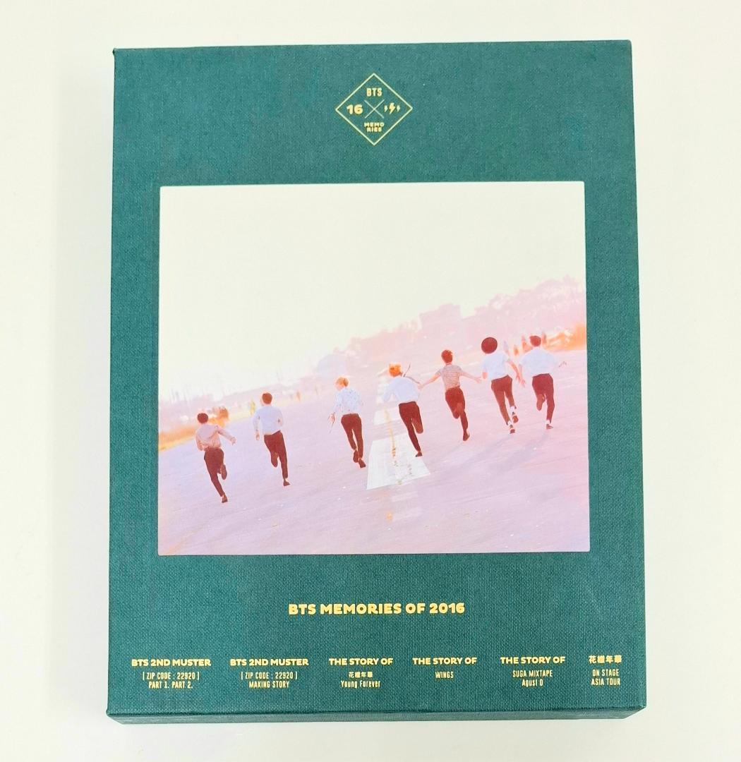 BTS MEMORIES OF 2016 DVD 日本版（G1271）