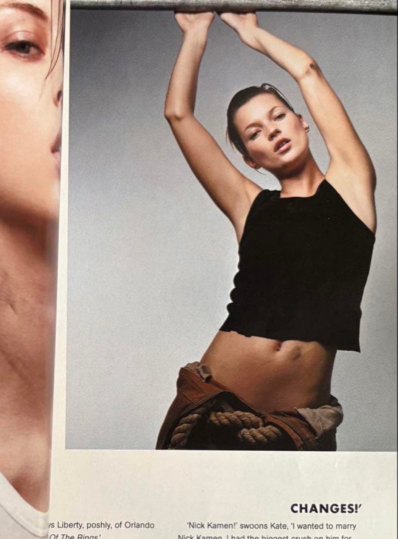Kate Moss表紙‼️ THE FACE 2002.2 NO.61