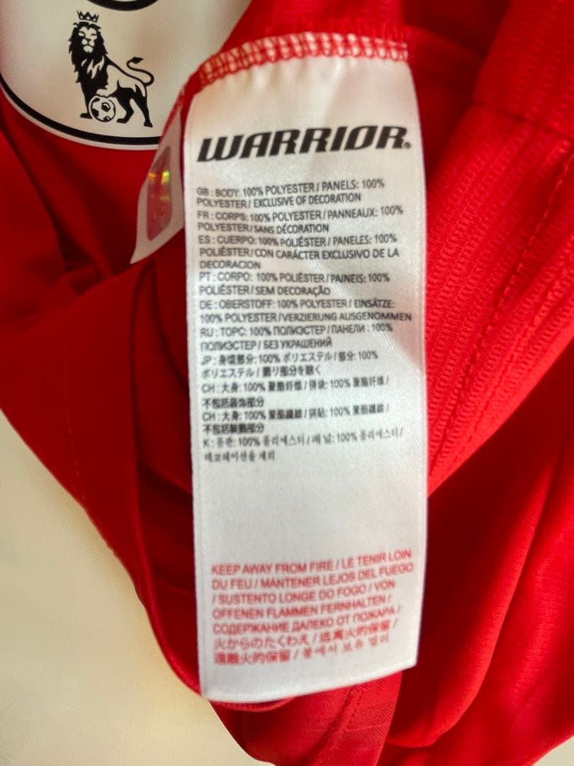 liverpool リヴァプール　ジェラード　ユニフォーム