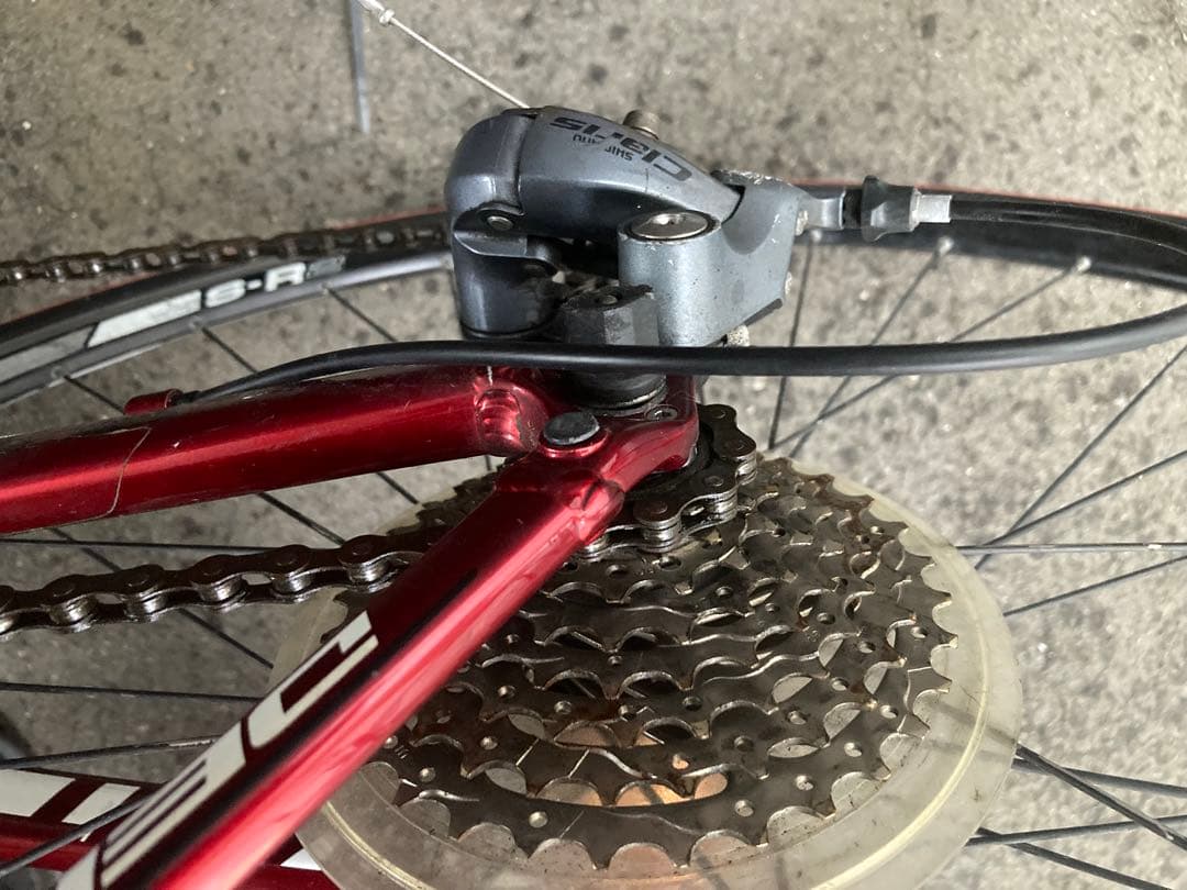 GIANT ジャイアント　ロードバイク サドルバッグ付き　デファイ　Sサイズ