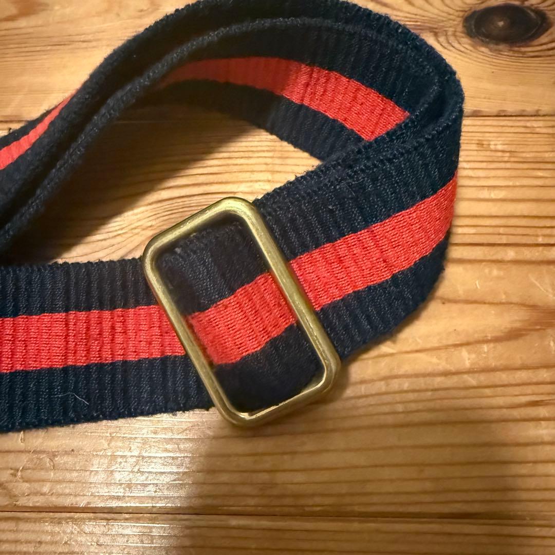 アパルトモン　gabriele frantzen ショルダー　ベルト　赤　紺