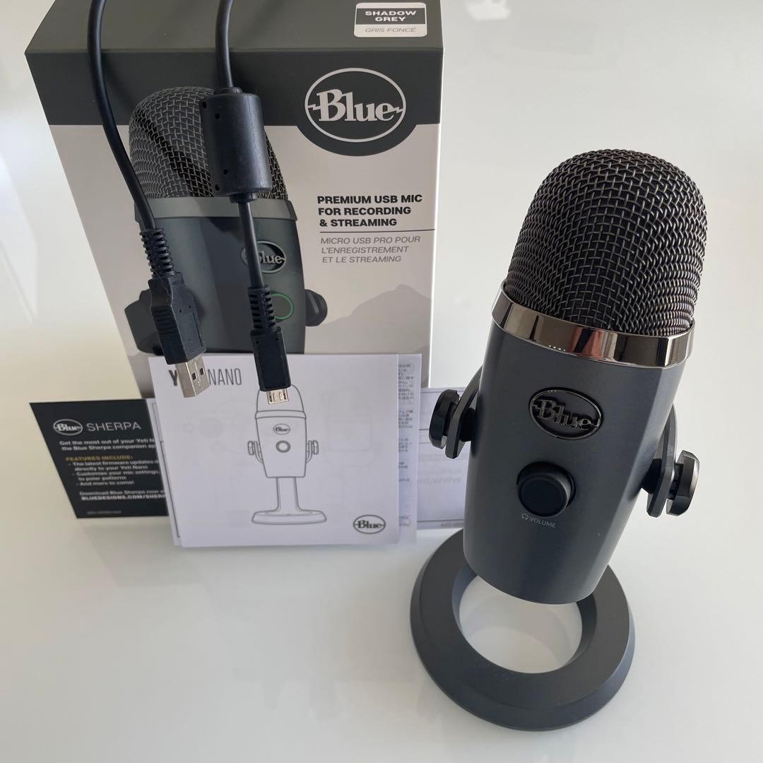 配信機器・PA機器・レコーディング機器 Logicool G Blue Yeti Nano BM300SG