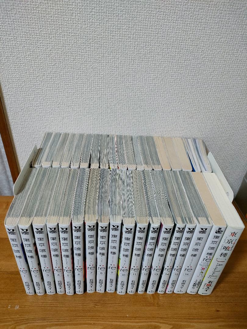 東京喰種1巻〜14巻 re1巻〜16 zakki anime jail小説 全巻
