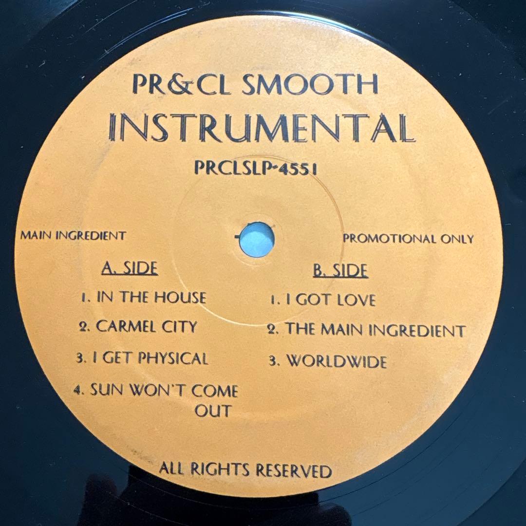 洋楽 PR&CL SMOOTH INSTRUMENTAL 2LP