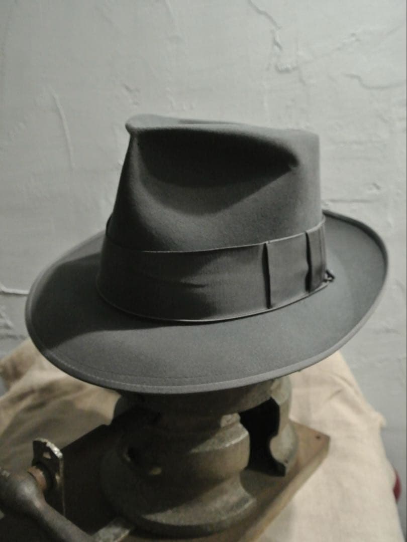 帽子 50s VINTAGE KNOX fedora hat 7 3/8 59cm