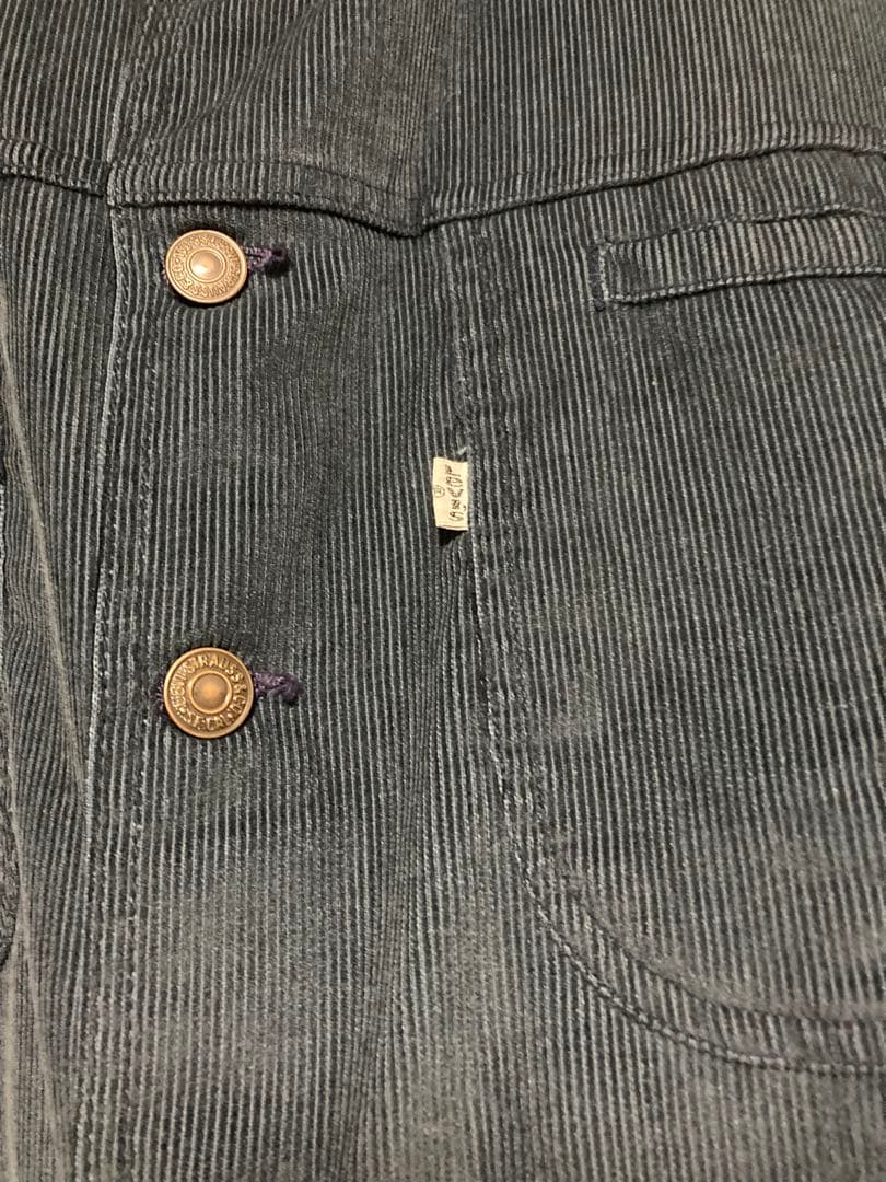 【70s' VINTAGE Levi's】コーデュロイトラッカージャケット 短丈