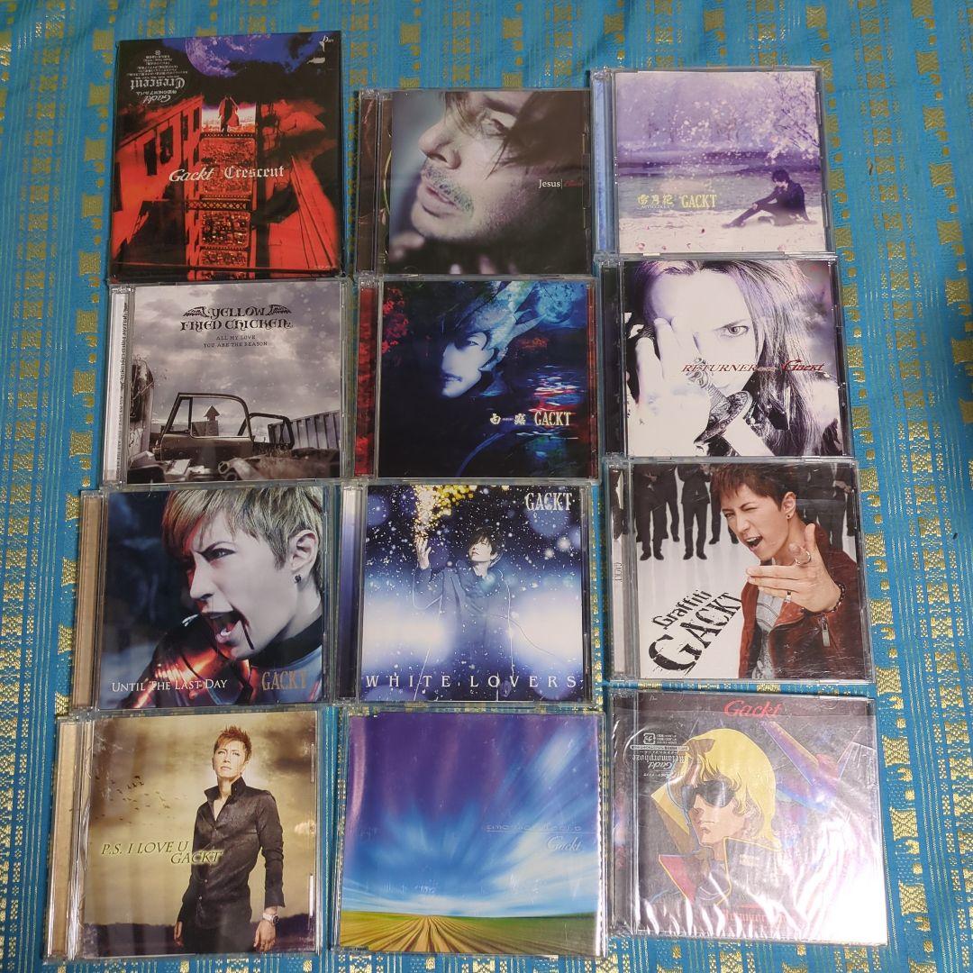 Gackt　CD　　DVDまとめ売り