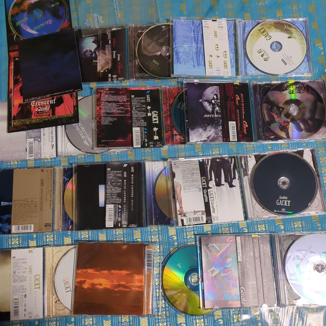 Gackt　CD　　DVDまとめ売り