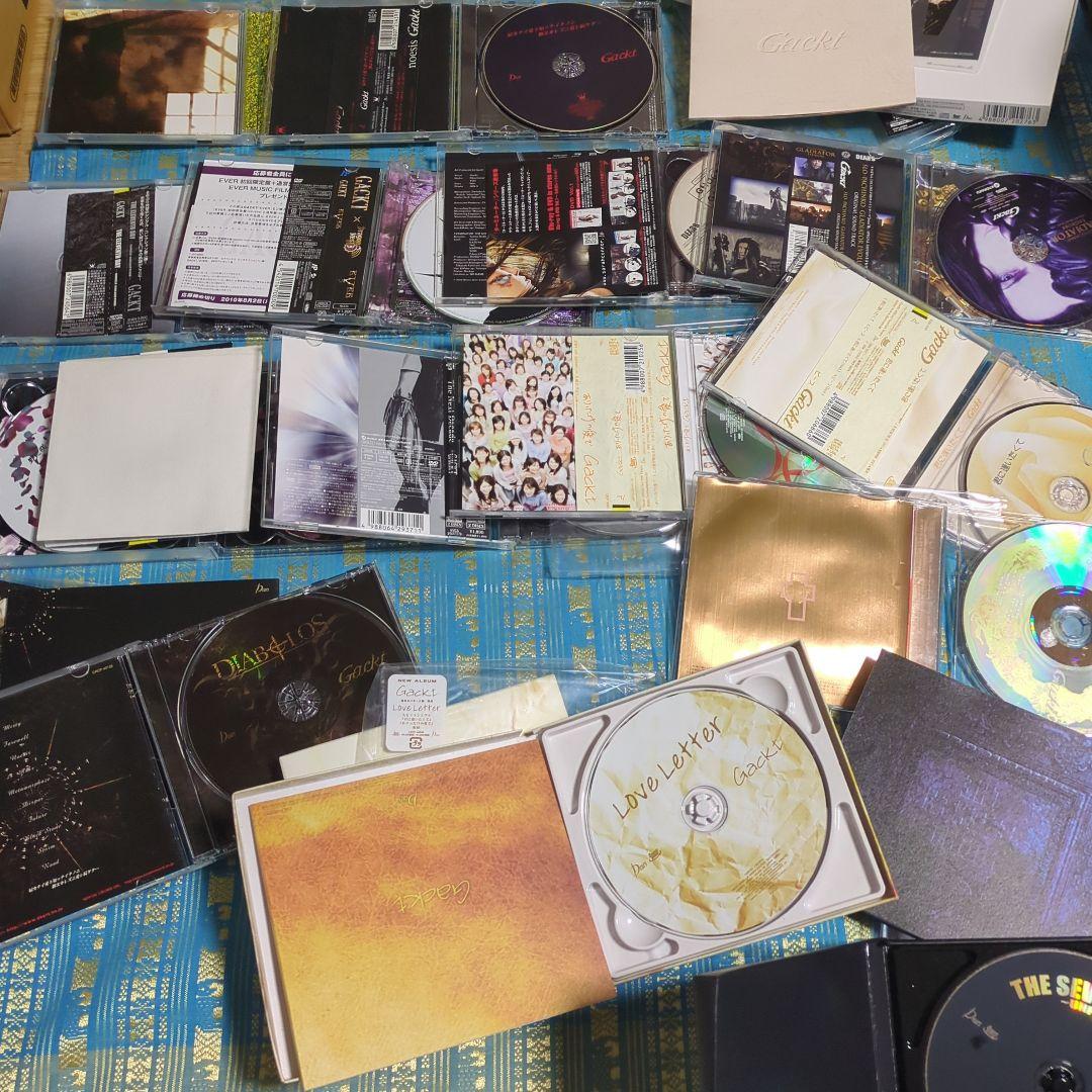 Gackt　CD　　DVDまとめ売り
