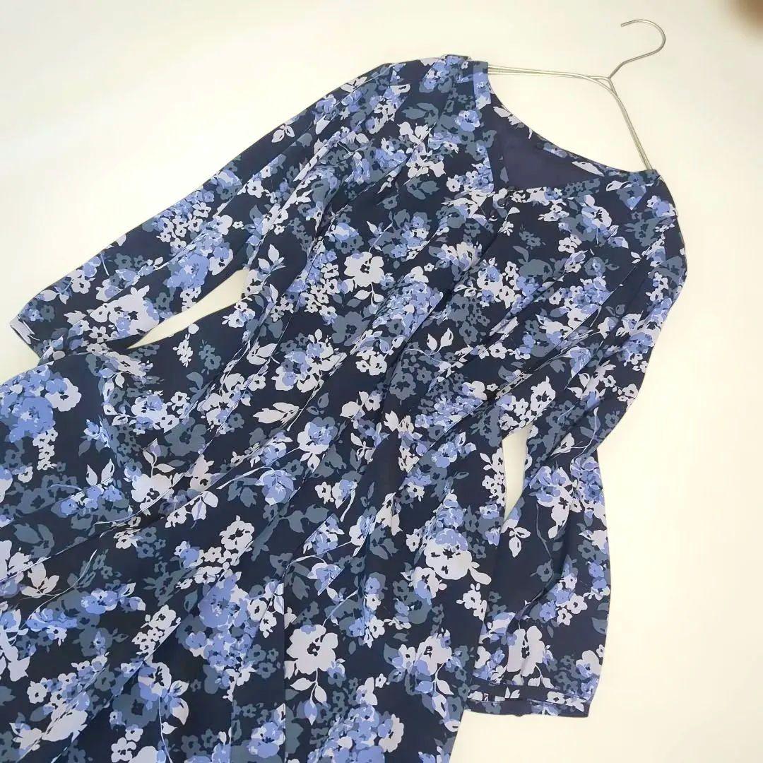 極美品✨15号 ニューヨーカー 花柄 ワンピース ゆったり 大きい 3L