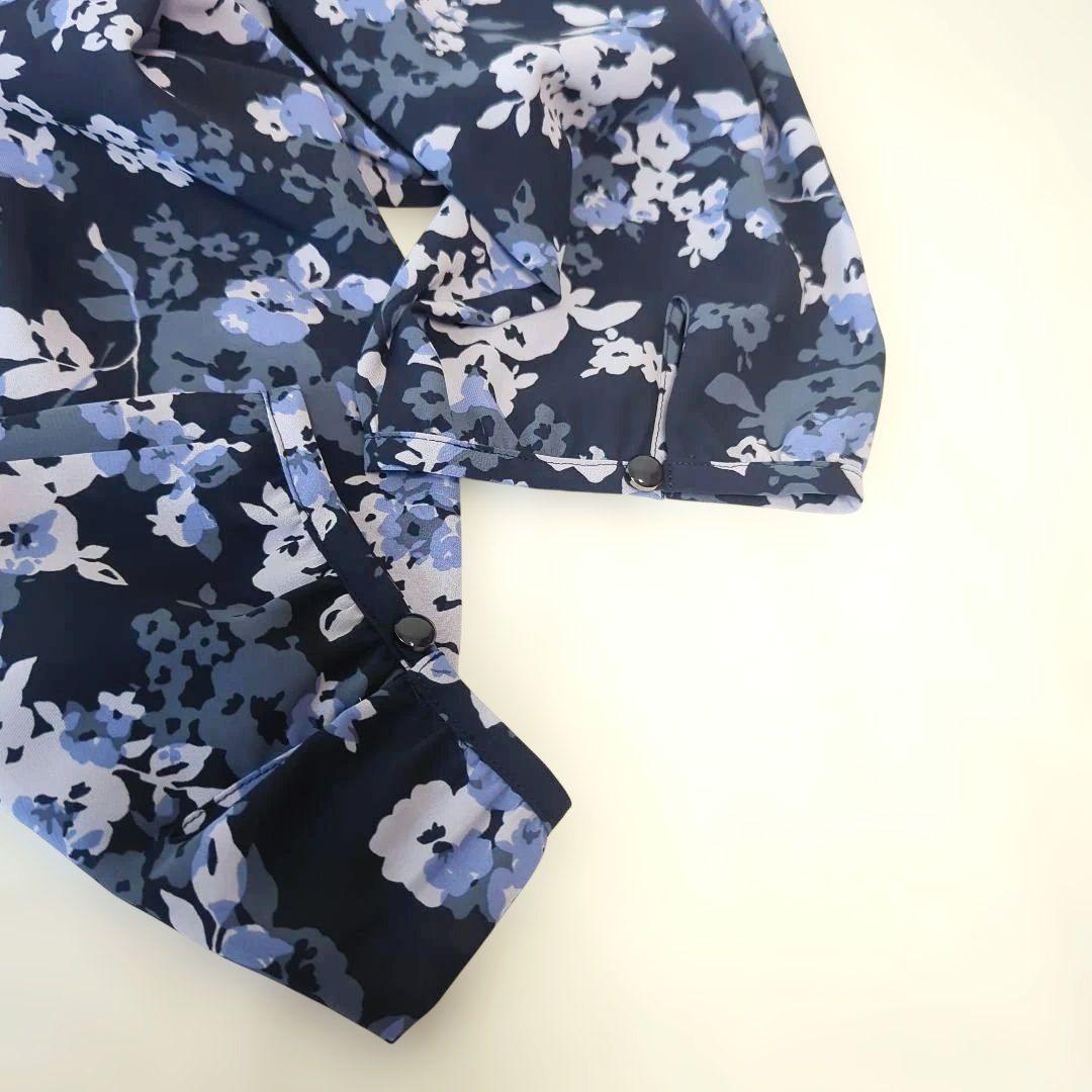 極美品✨15号 ニューヨーカー 花柄 ワンピース ゆったり 大きい 3L