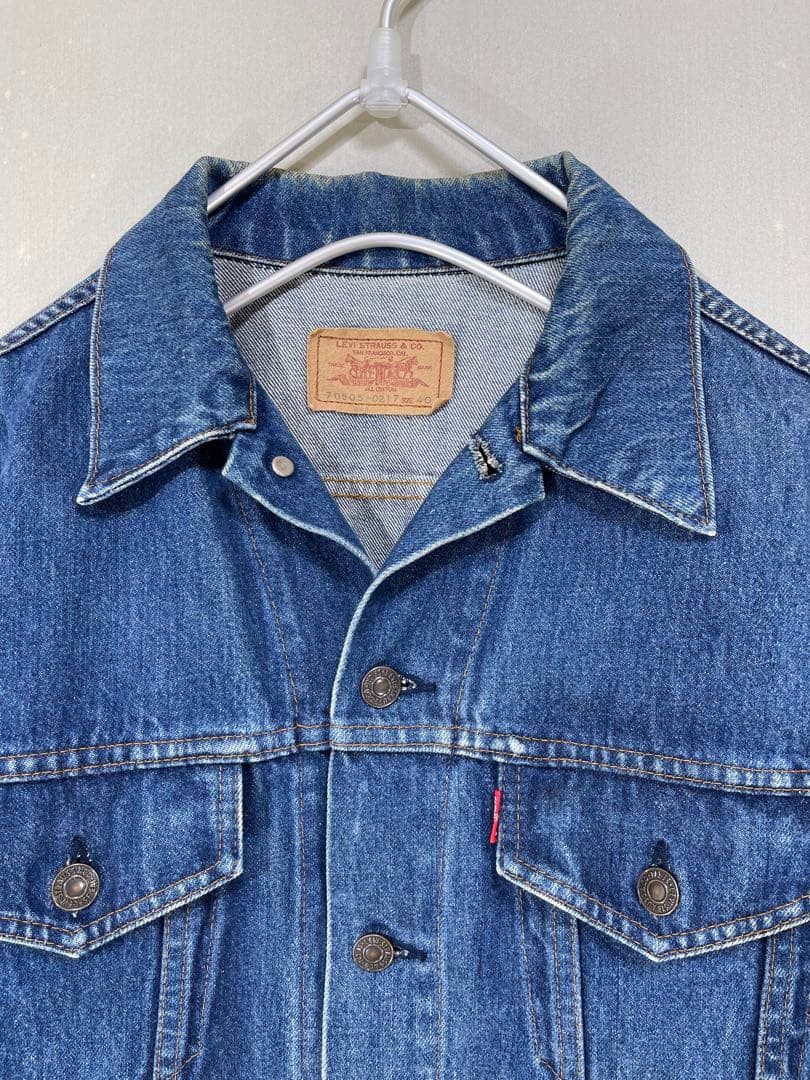 S*I様 999 Levis 70505-0217 リーバイス デニムトラッカー
