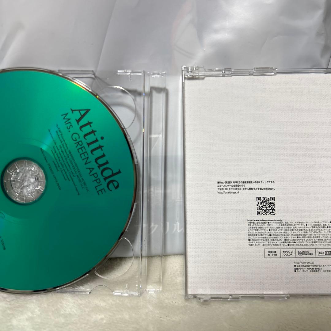 Attitude ミセス　Mrs.GREEN APPLE 初回限定版