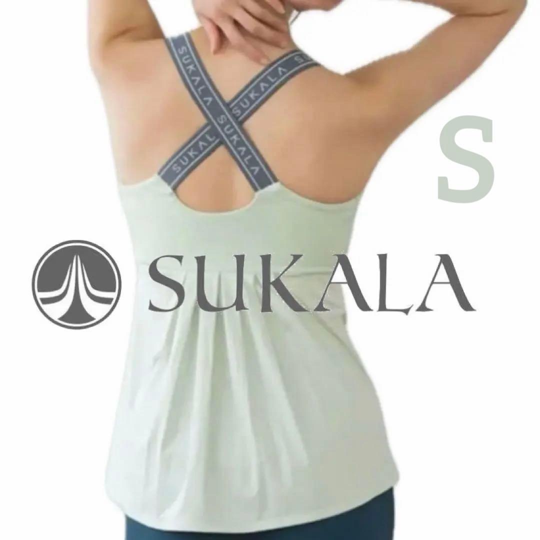 ベーシックバックフレアタンクトップ　S