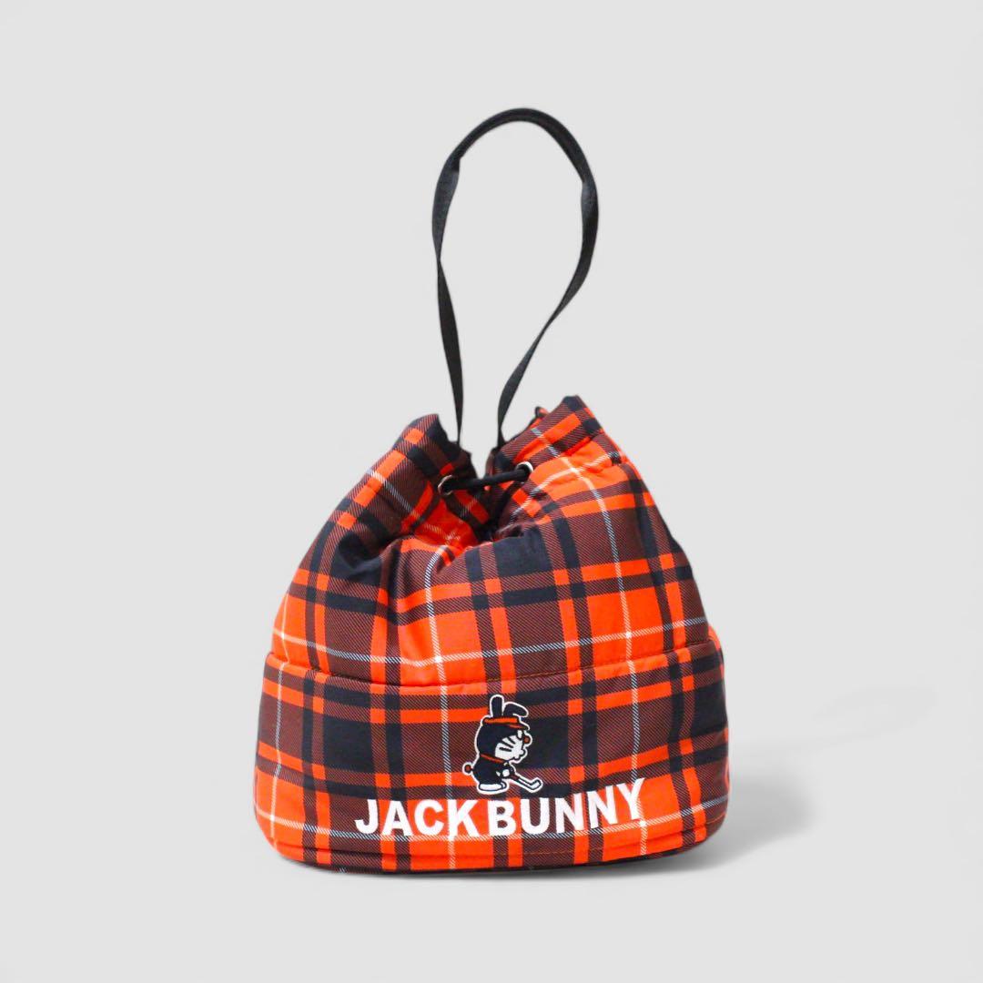 Jack Bunny!! × ドラえもん チェックラウンドバッグ ジャックバニー