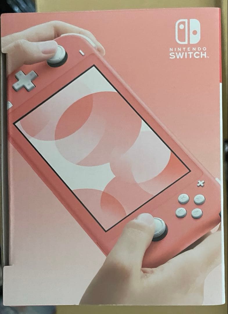 新品未開封　Nintendo Switch Lite 本体　コーラル　ピンク