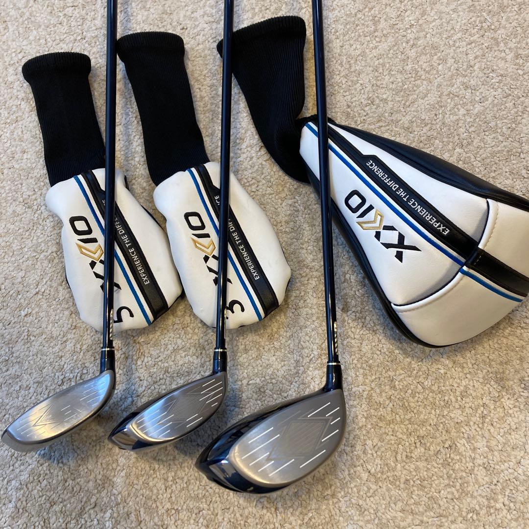 ゼクシオ12 mp1200 ウッドクラブセット 3本　S