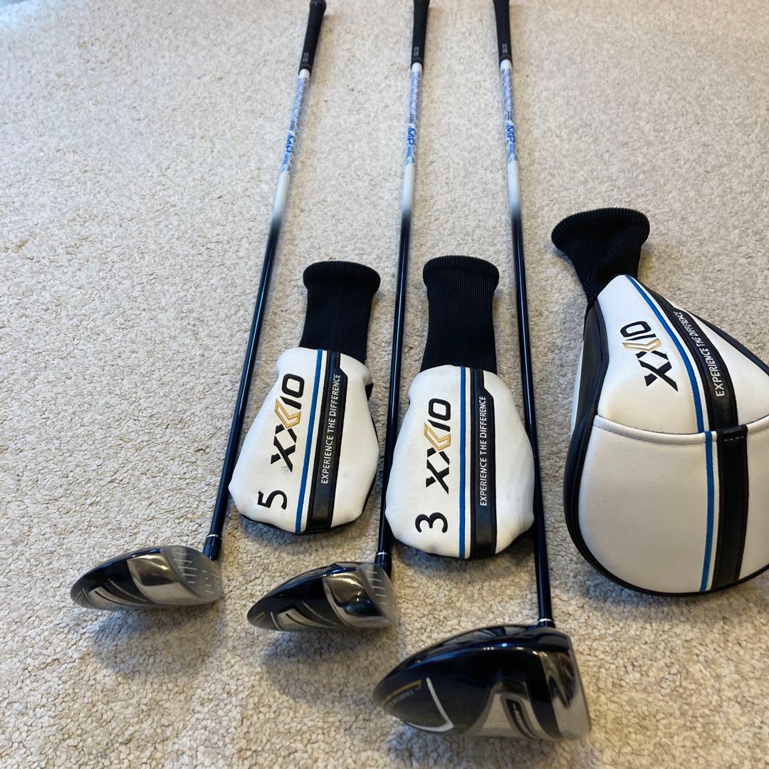 ゼクシオ12 mp1200 ウッドクラブセット 3本　S