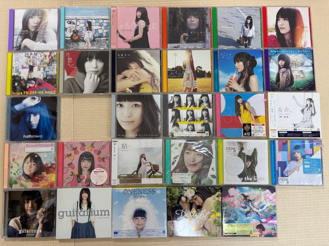 miwa CDまとめ売り【初回限定版多数】