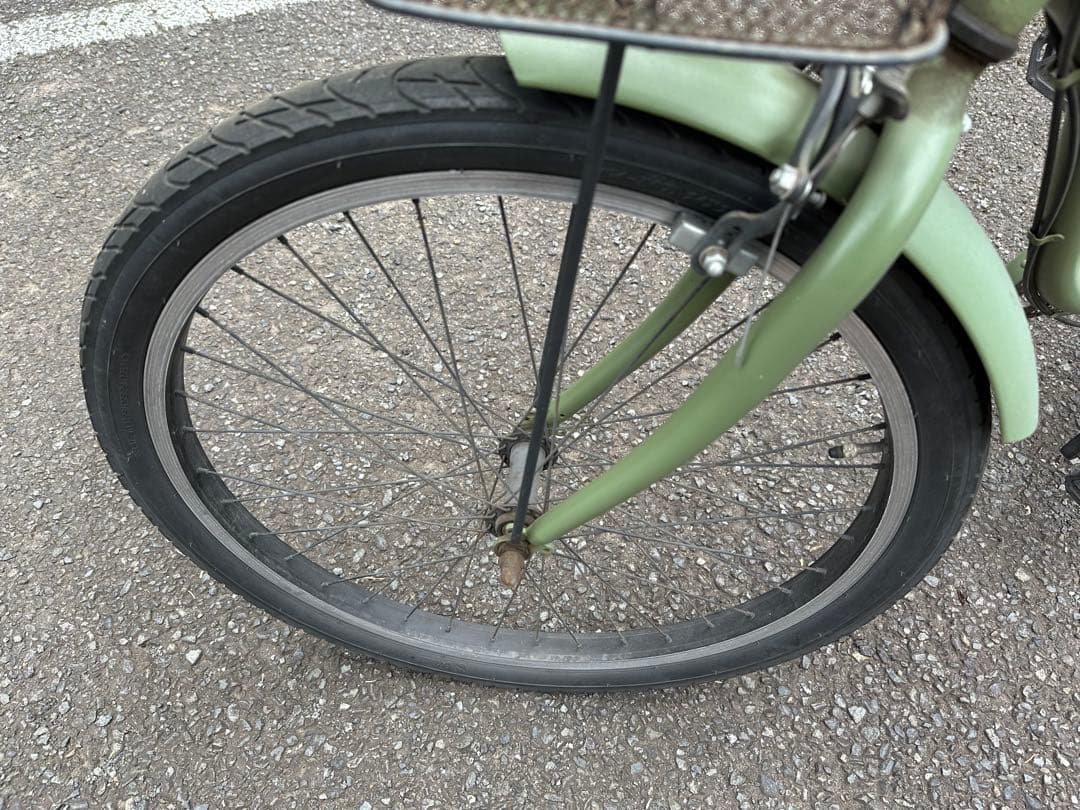 オリーブグリーン KBビーチクルーザー 自転車
