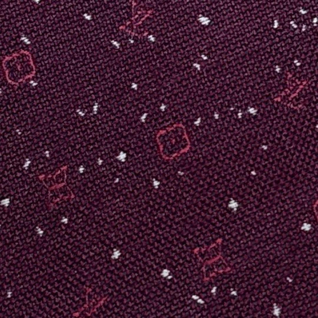 【美品】LOUIS VUITTON ネクタイ　高級シルク　モノグラム