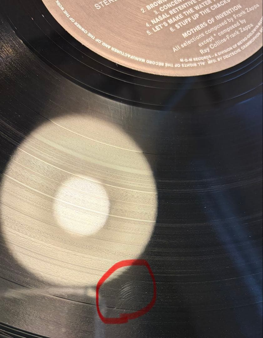 洋楽 Frank Zappa &The Mothers Of Invention LP