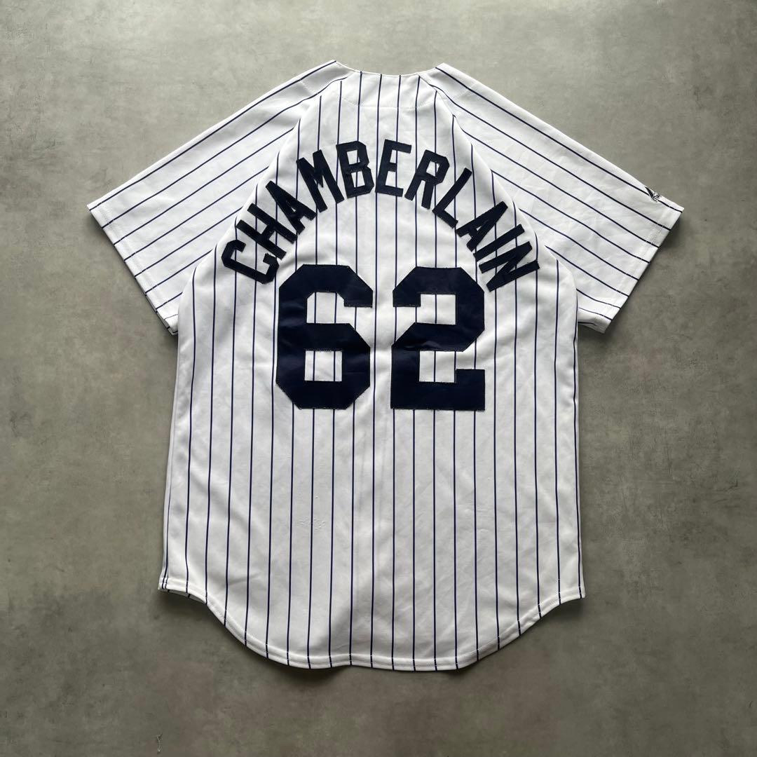 90s 00s usa製 Majestic MLB ヤンキース ユニフォーム