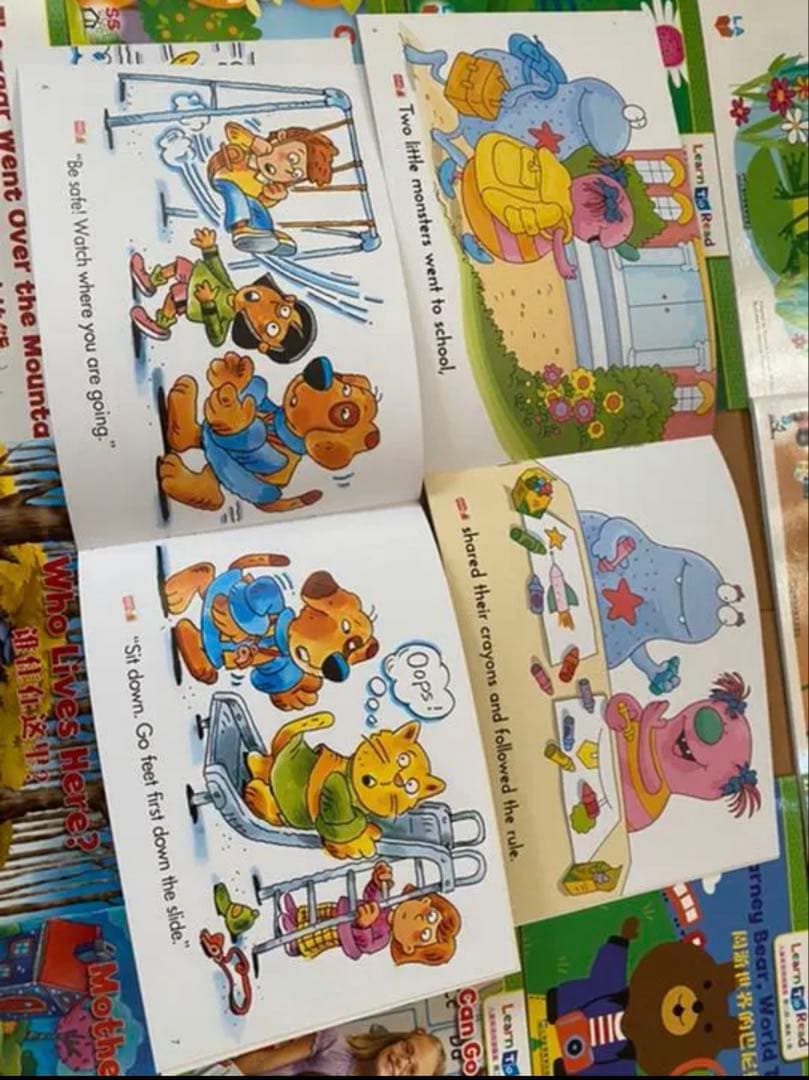 CTP Learn to Read CTP1英語音声絵本36冊絵本+9冊ワーク