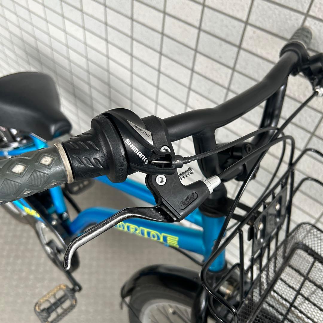 新潟市引取限定 24インチ あさひ ドライド BEAT 6段変速 屋根保管 美品