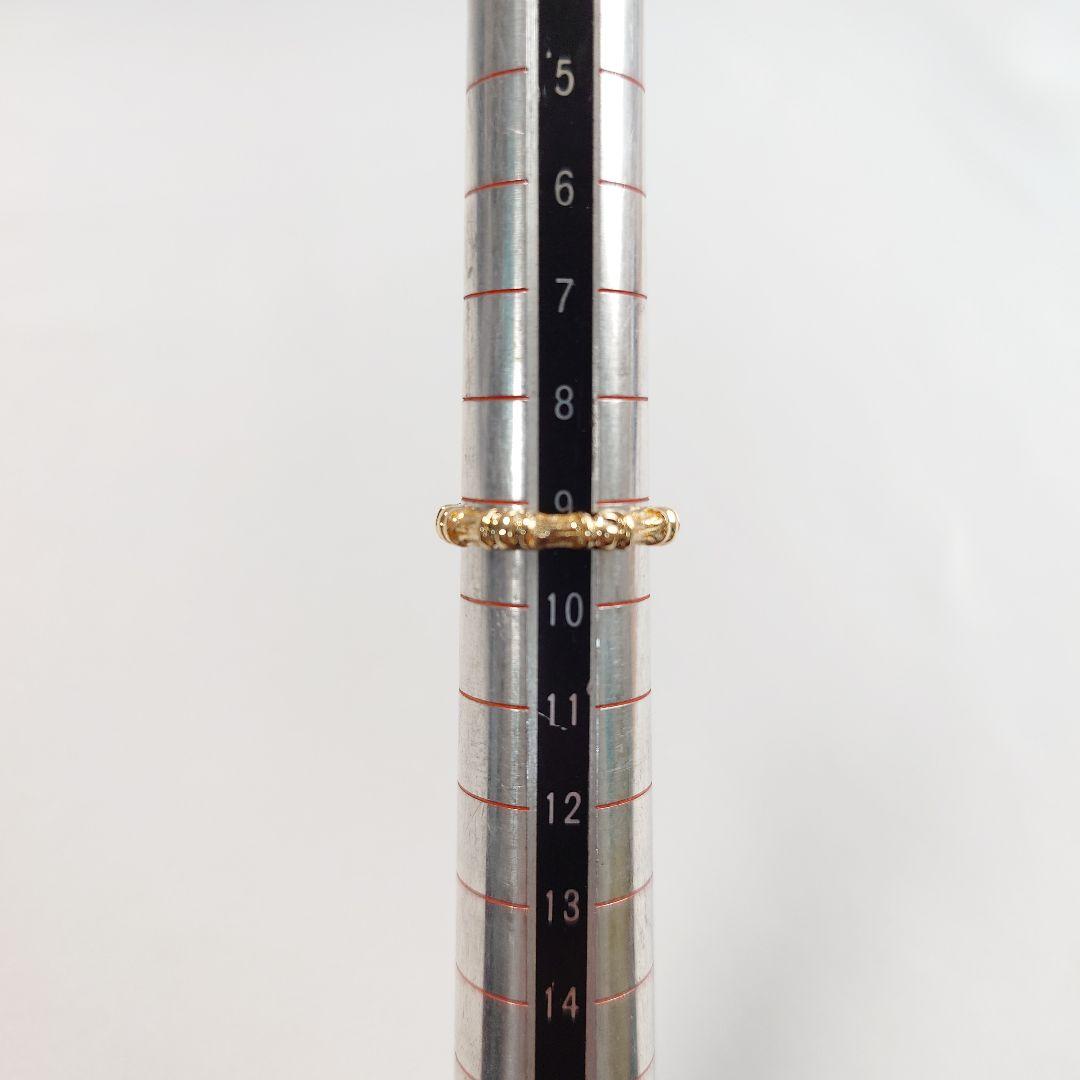 【希少】TIFFANY ティファニー K18 バンブーリング 9号 7092