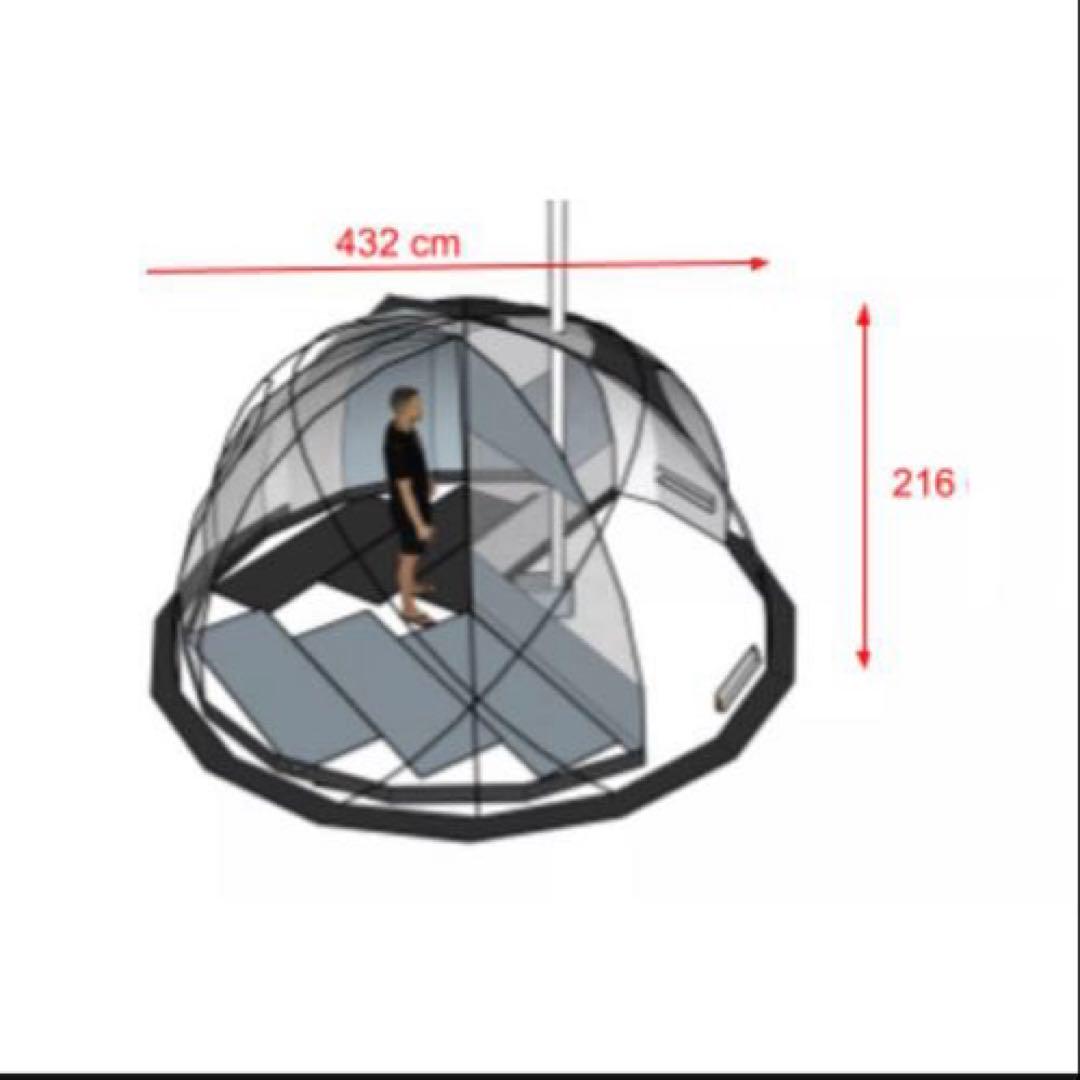 美品！NORTENT gamme8 アークティック フロア グランドシート