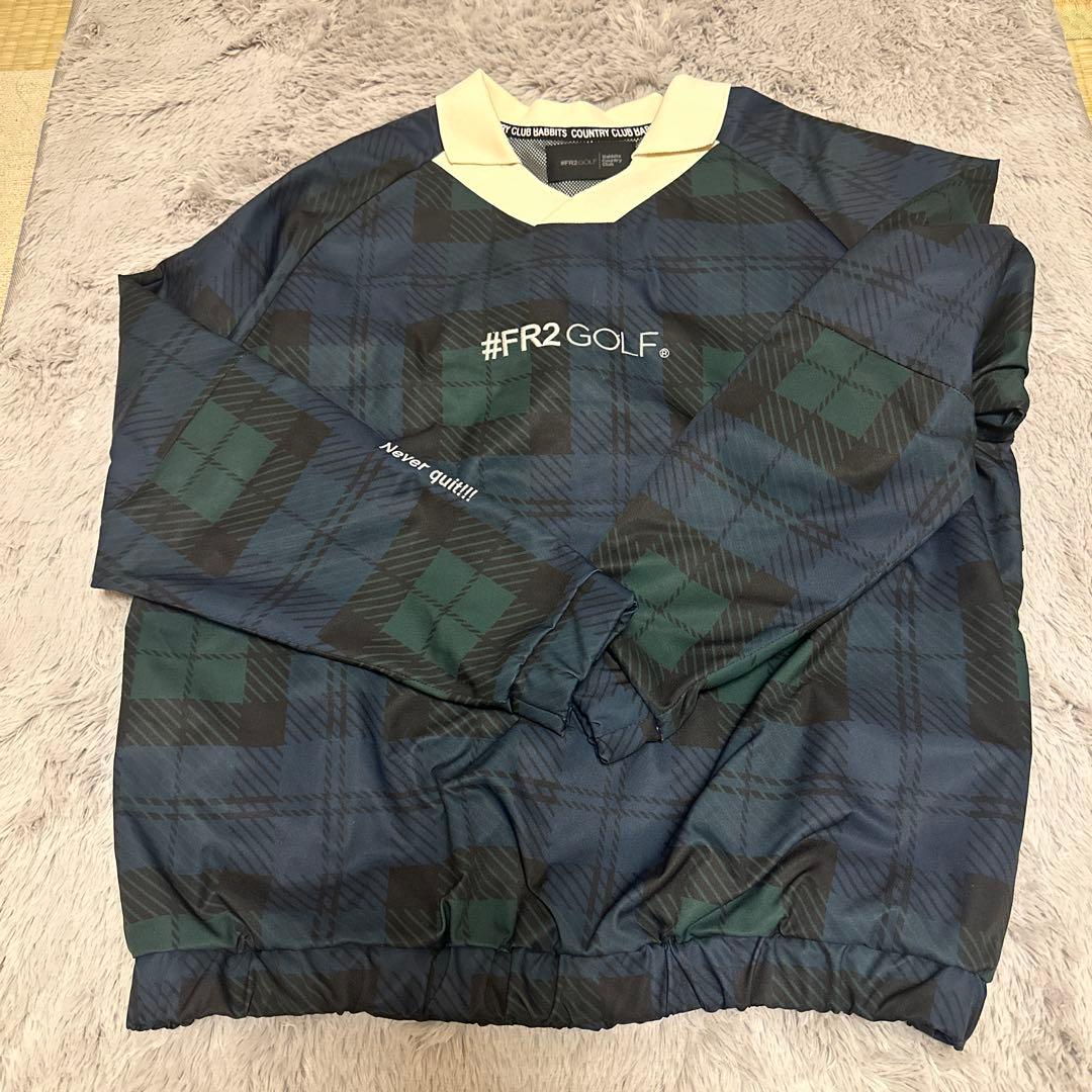 FR2 GOLF チェック柄ブルゾン　M
