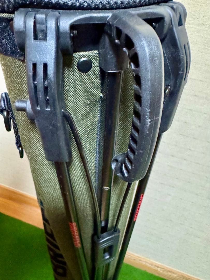 ブリーフィング　セルフスタンドキャディバッグ　レンジャーグリーン