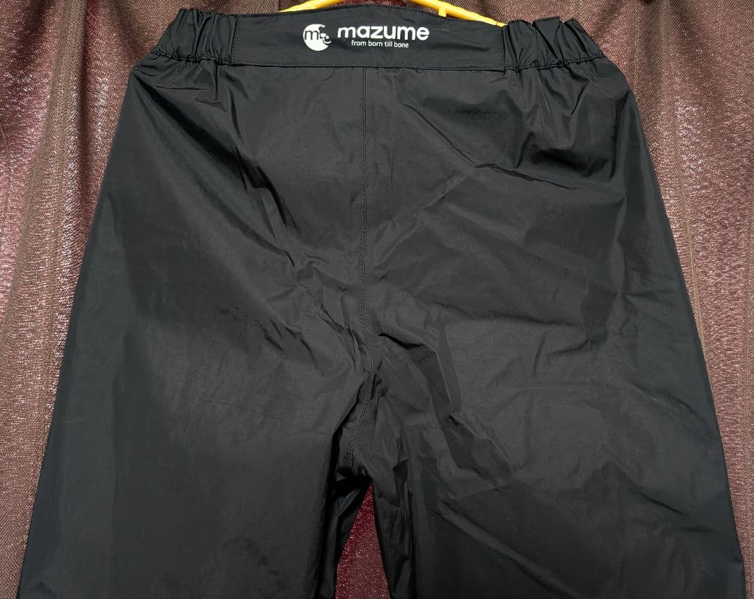 マズメ MZRS-688 mazumeコンタクトレインスーツ2ブラック S 上下
