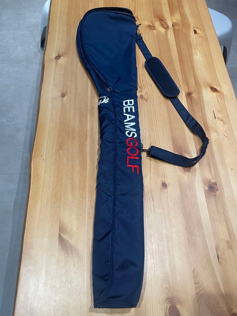 BEAMS GOLF ゴルフバッグ ネイビー