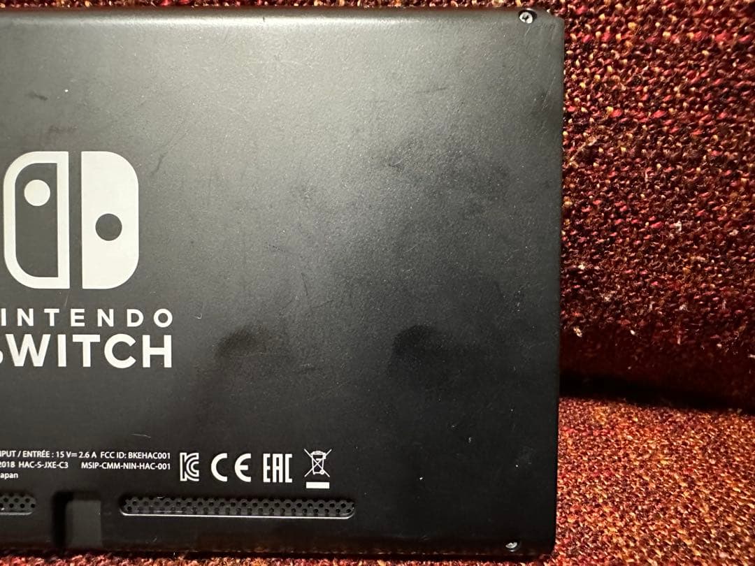 Nintendo Switch 本体 ブラック【ジャンク品】