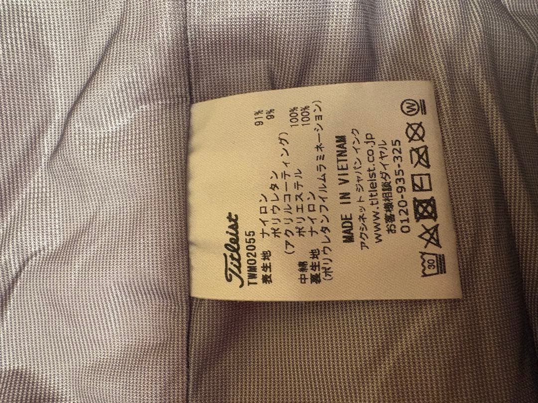 タイトリスト　Titleist メンズジャケット L レッド